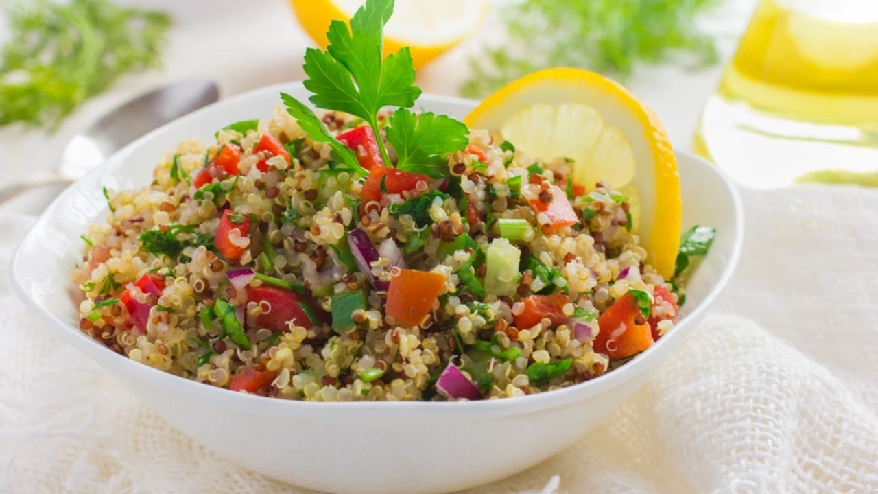 Spice Up Your Midday Meal with These 23 Delightful Cold Lunch Ideas 18 Spice Up Your Midday Meal with These 23 Delightful Cold Lunch Ideas - Quinoa Tabbouleh Salad dp72676517