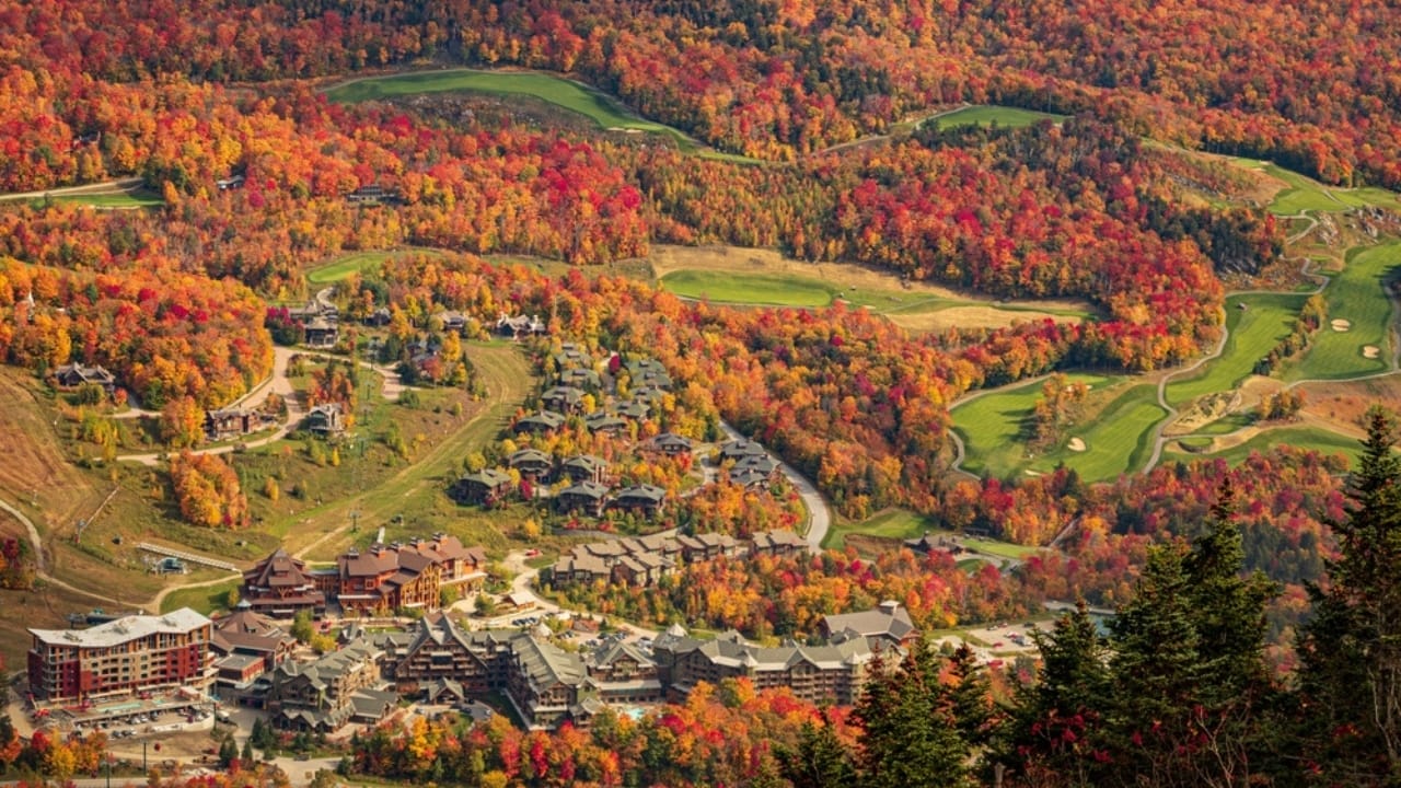 America's Coolest Small Towns by State 46 America's Coolest Small Towns by State - Stowe mountain resort in stowe vermont autumn ss2476990479