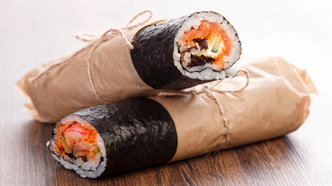 Spice Up Your Midday Meal with These 23 Delightful Cold Lunch Ideas 6 Spice Up Your Midday Meal with These 23 Delightful Cold Lunch Ideas - Sushi Burrito dp113292348
