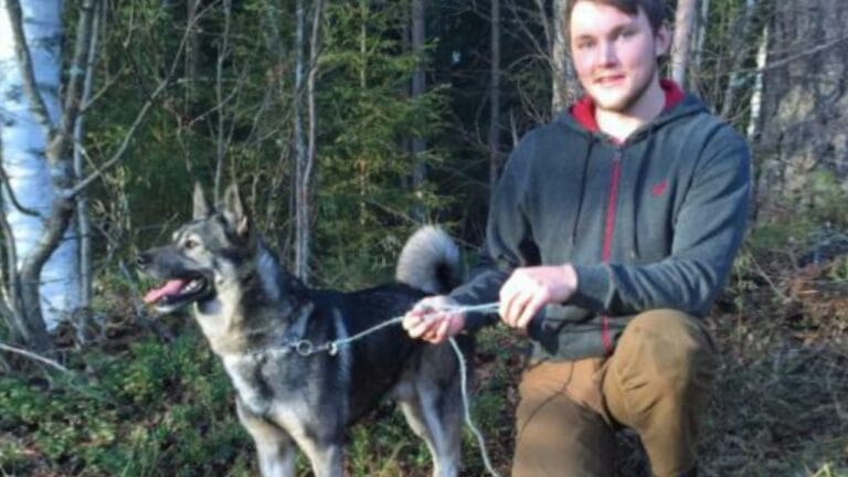 Brave Hunter Dives into Freezing Waters, Breaking Ice with His Bare Hands to Save His Beloved Dog - brave hunter 1