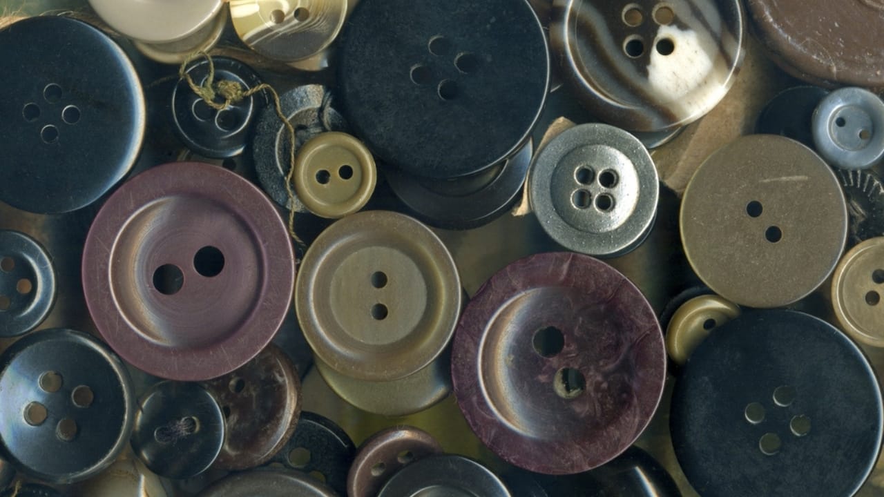 Declutter These 12 Overlooked Items to Instantly Maximize Your Home's Space 6 Declutter These 12 Overlooked Items to Instantly Maximize Your Home's Space - buttons ss2362116365