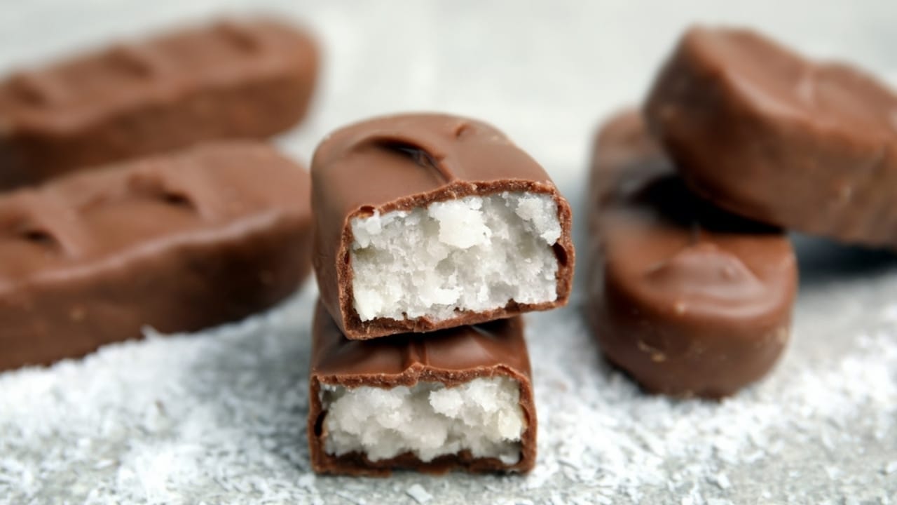 3-Ingredient Mounds Bars You Can Whip Up at Home—Too Easy to Resist 6 3-Ingredient Mounds Bars You Can Whip Up at Home—Too Easy to Resist - chocolate candy bars ss2130420272