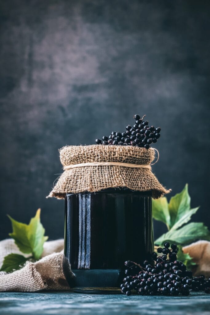 Immune-Boosting Elderberry Syrup Recipe for Cold Season 2 Immune-Boosting Elderberry Syrup Recipe for Cold Season - elderberry syrup pin