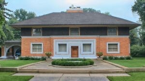 The Home That Put Frank Lloyd Wright on the Map Just Hit the Market 1 The Home That Put Frank Lloyd Wright on the Map Just Hit the Market - flw winslow house ss1184109004
