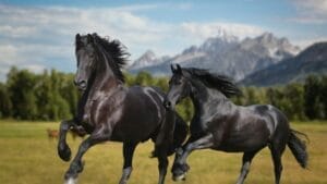 13 Breeds of Black Horses That Radiate Strength & Timeless Beauty 1 13 Breeds of Black Horses That Radiate Strength & Timeless Beauty - friesian horses ss2415374203