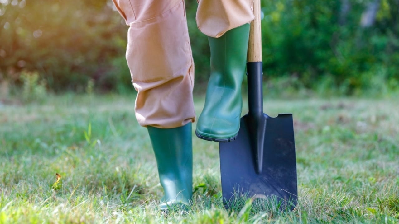 15 Essential Fall Gardening Tools & Resources for a Thriving Autumn Garden 8 15 Essential Fall Gardening Tools & Resources for a Thriving Autumn Garden - gardener using Garden Spade ss2499323637