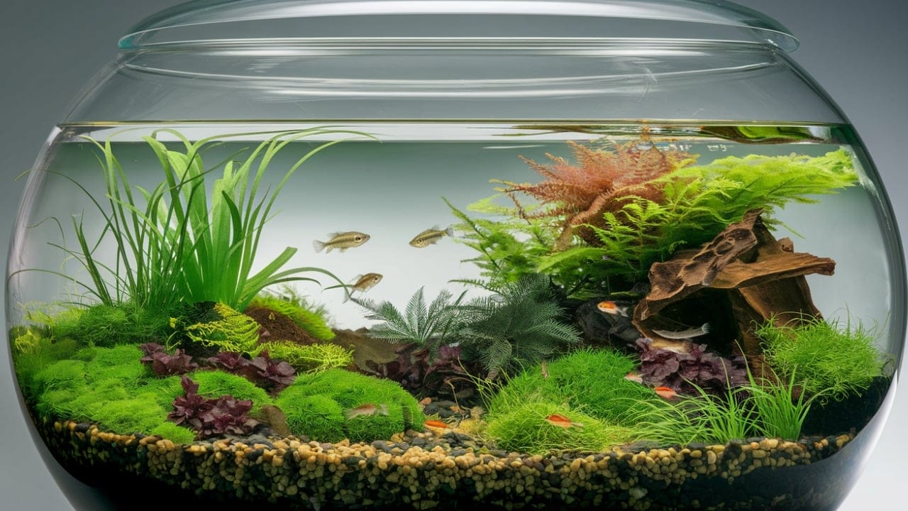 15 Creative Terrarium Ideas to Spark Your Love for Gardening 6 15 Creative Terrarium Ideas to Spark Your Love for Gardening - Aquatic Terrarium Closed a 1