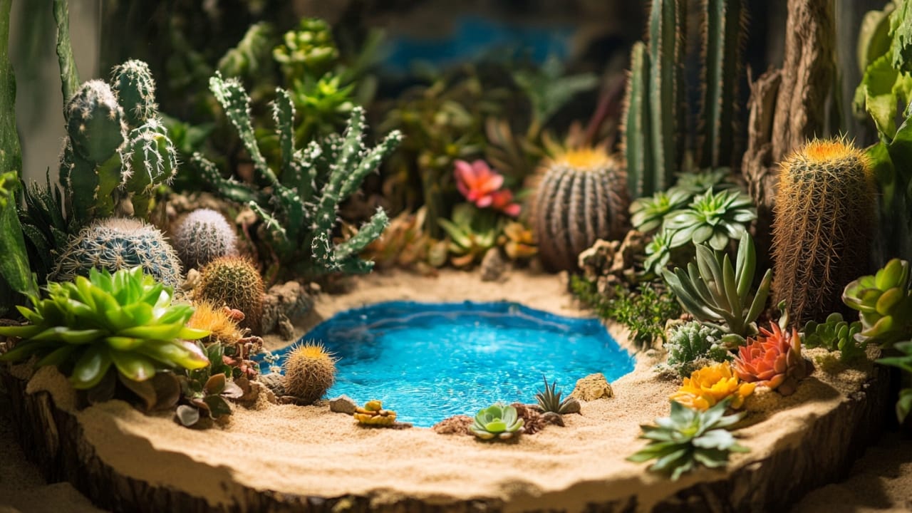 15 Creative Terrarium Ideas to Spark Your Love for Gardening 3 15 Creative Terrarium Ideas to Spark Your Love for Gardening - Desert Oasis Terrarium a 1