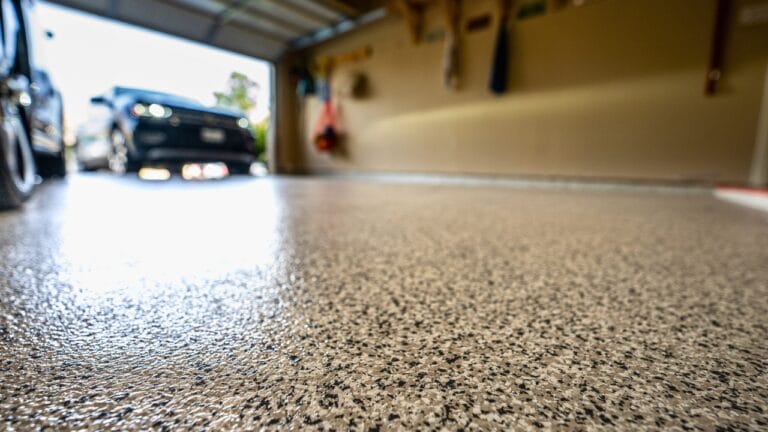 Choosing the Right Garage Floor Paint: 5 Best Options & What to Avoid - Epoxy floor in home garage ss1784959127