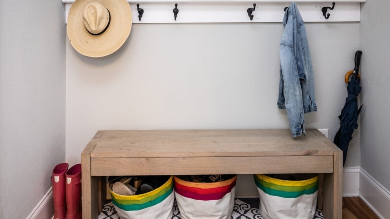 Maximize Your Garage Space with These 18 Simple DIY Organization Projects - Garage Mudroom ss2234947465
