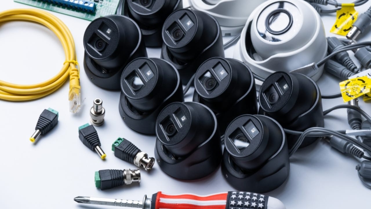 15 Supplies to Help You Survive & Thrive in Case of a Collapse - Modern black and white security camera ss2181632841