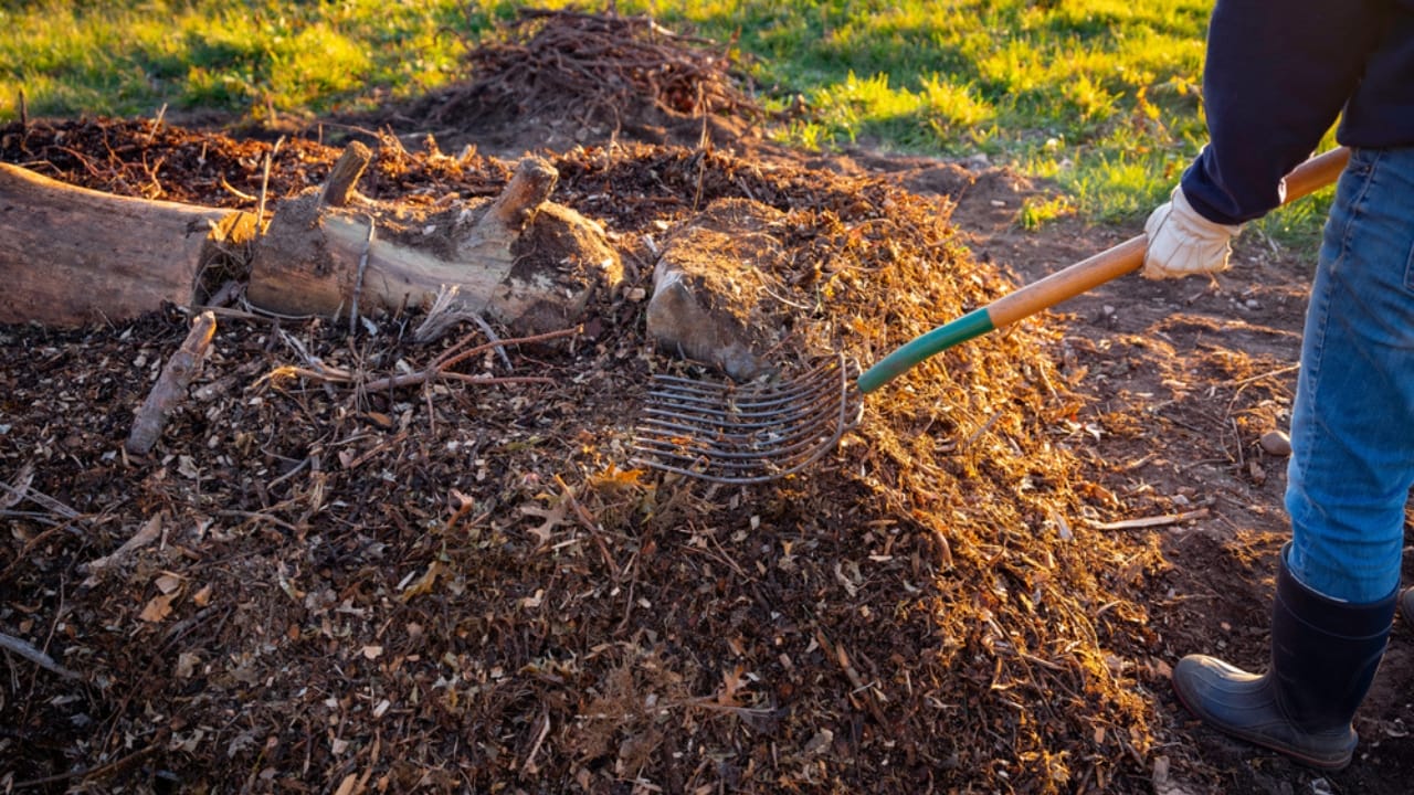 Turn Yard Waste into a Thriving Garden with Hugelkultur 5 Turn Yard Waste into a Thriving Garden with Hugelkultur - Permaculture Hill Mound Pitchfork hugelkultur ss1858739254