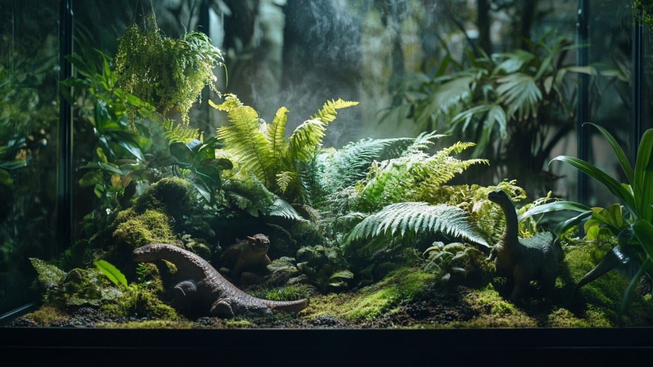 15 Creative Terrarium Ideas to Spark Your Love for Gardening 15 15 Creative Terrarium Ideas to Spark Your Love for Gardening - Prehistoric Terrarium a 1