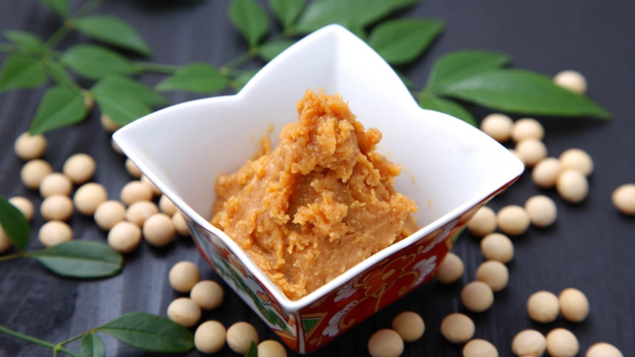 15 Wallet-Friendly Sources to Get Your Probiotics without Supplements - Soybean paste MISO and soybeans dp57144087
