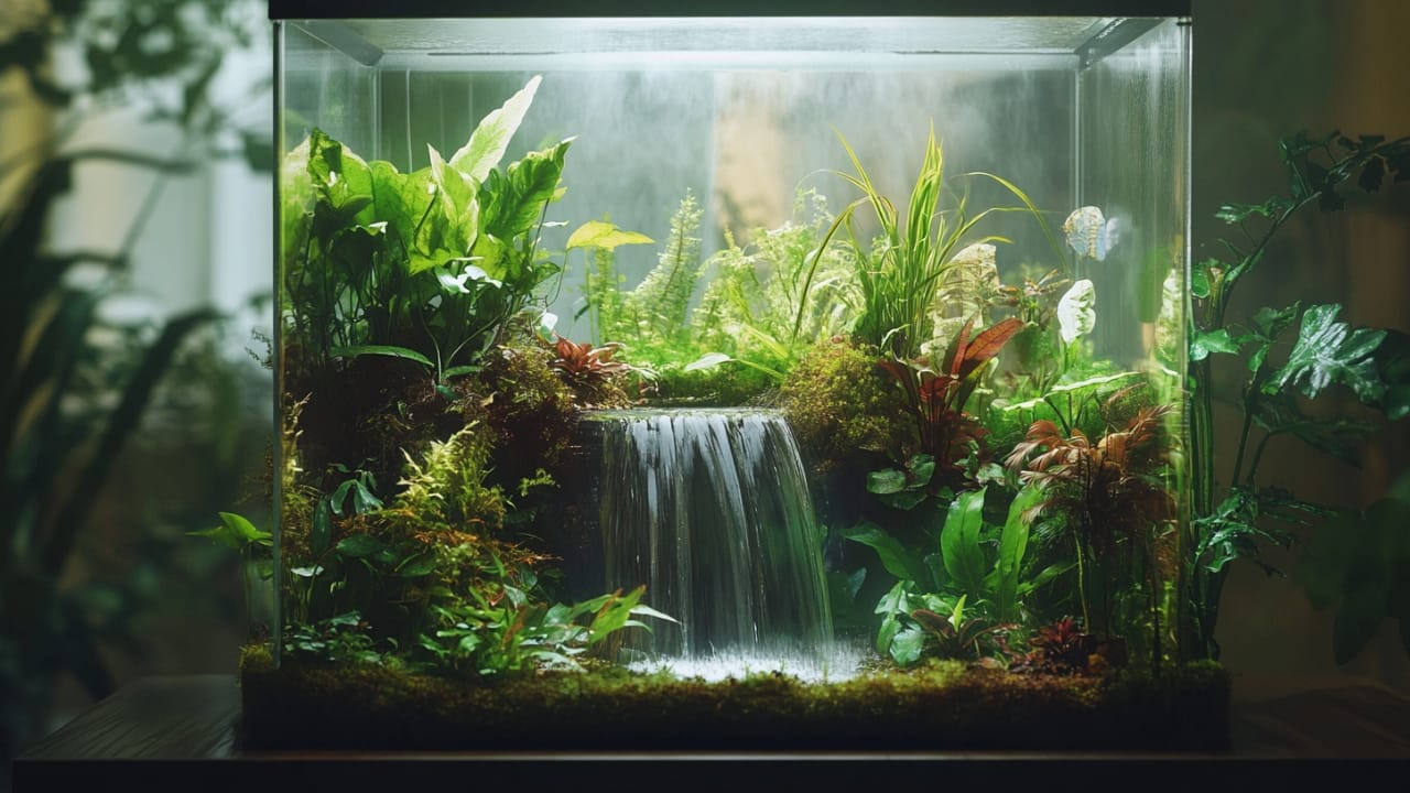 15 Creative Terrarium Ideas to Spark Your Love for Gardening - Tropical Rainforest Terrarium a 1
