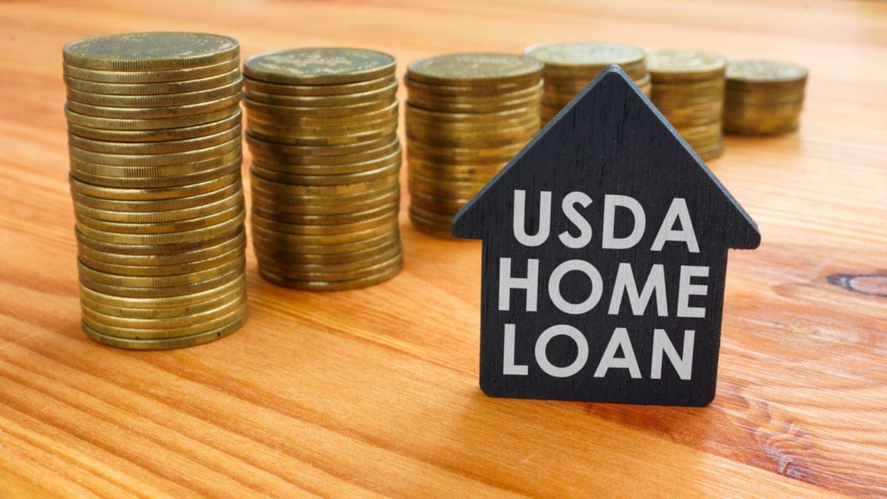 How to Buy Your Dream Homestead with Zero Upfront Costs 4 How to Buy Your Dream Homestead with Zero Upfront Costs - USDA home loan and pile of coins ss2018157419