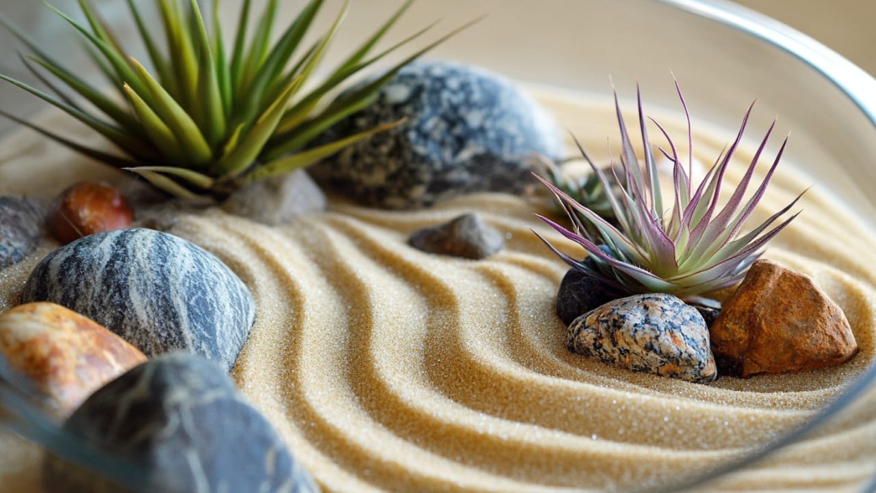 15 Creative Terrarium Ideas to Spark Your Love for Gardening - Zen Garden Terrarium a 1