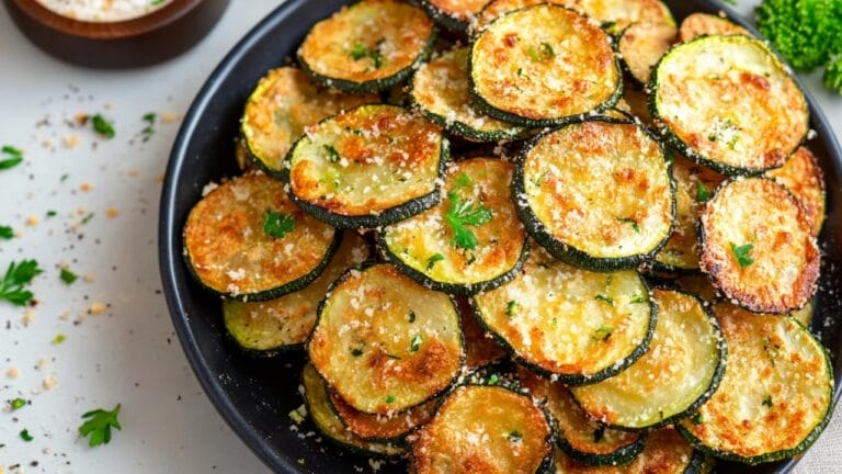 Crispy Baked Zucchini Chips Recipe: A Guilt-Free Snack Adventure 1 Crispy Baked Zucchini Chips Recipe: A Guilt-Free Snack Adventure - baked zucchini chips