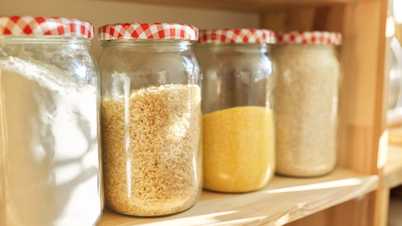 10 Things You Should Never Store in Low Kitchen Cabinets - baking supplies in cabinet dp357251684