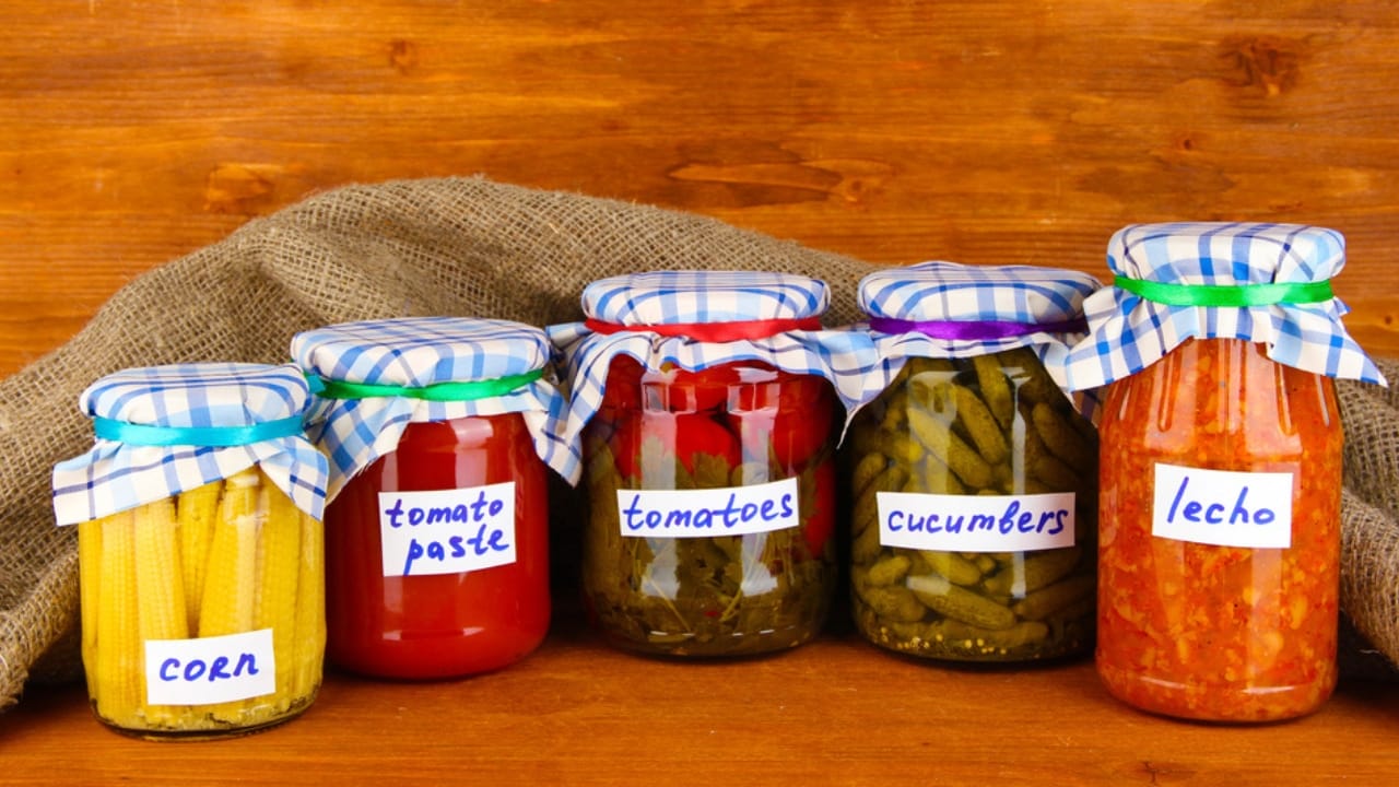 15 Canning Mistakes You Can’t Afford to Make - can vegetables with label dp11315444