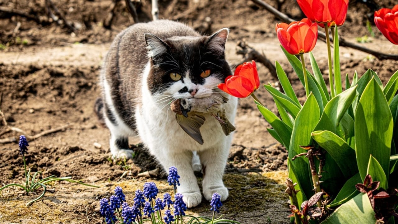 12 Subtle Ways Cats Show Their Love That We Often Overlook - cat catching birds ss2102560141