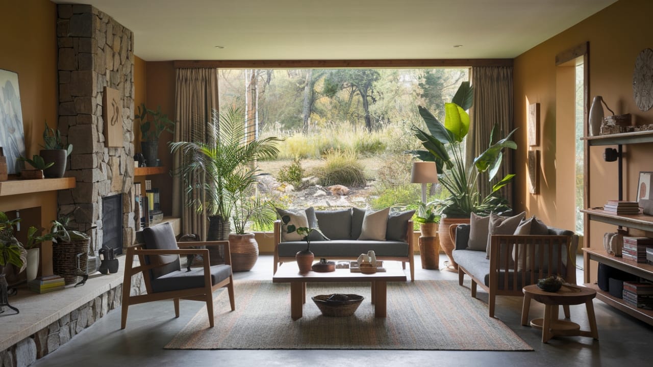 16 Cozy Living Room Ideas That Will Make You Never Want to Leave 6 16 Cozy Living Room Ideas That Will Make You Never Want to Leave - cozy living room warm colors a i ideao 4