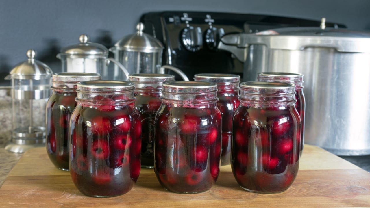 15 Canning Mistakes You Can’t Afford to Make - dark red cherry can dp668467018