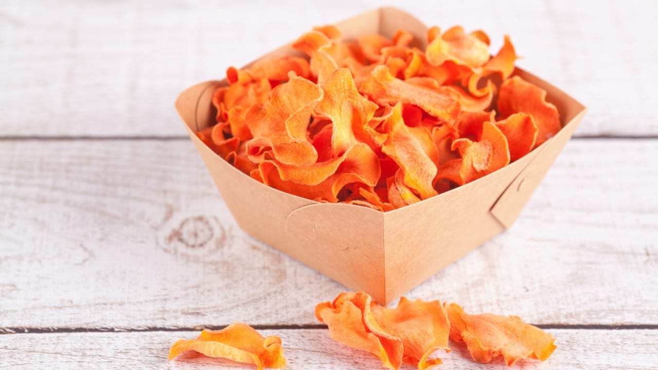 Stock Your Pantry with These 18 Foods To Dehydrate for Emergency Storage 4 Stock Your Pantry with These 18 Foods To Dehydrate for Emergency Storage - dehydrated carrots ss1647395695