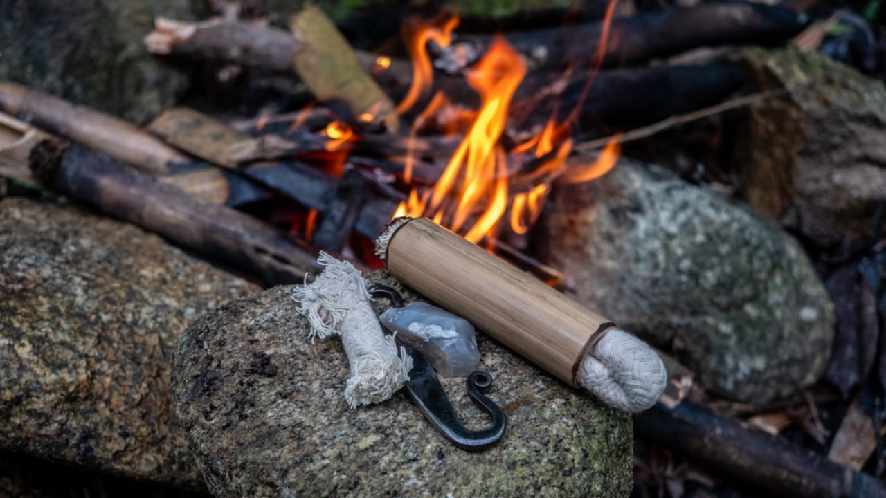 10 Must-Have Skills for an Off-Grid, Electricity-Free Lifestyle 2 10 Must-Have Skills for an Off-Grid, Electricity-Free Lifestyle - ferrocerium rod beside fire dp752893894