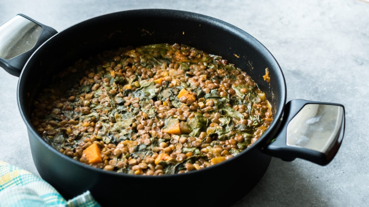 21 Hearty Protein-Packed Soups That Will Keep Your Tummy & Tastebuds Happy 21 21 Hearty Protein-Packed Soups That Will Keep Your Tummy & Tastebuds Happy - homemade lentil stew ss1422066698