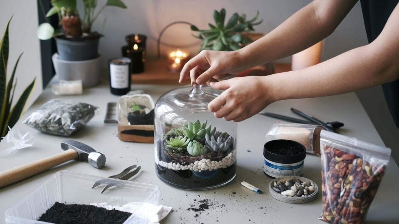15 Creative Terrarium Ideas to Spark Your Love for Gardening 17 15 Creative Terrarium Ideas to Spark Your Love for Gardening - making a diy Terrarium a 1 2