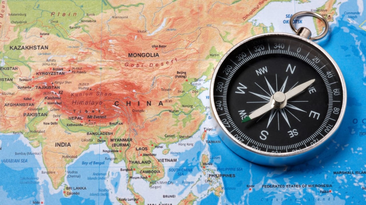 15 Supplies to Help You Survive & Thrive in Case of a Collapse - map and compass ss1229372368