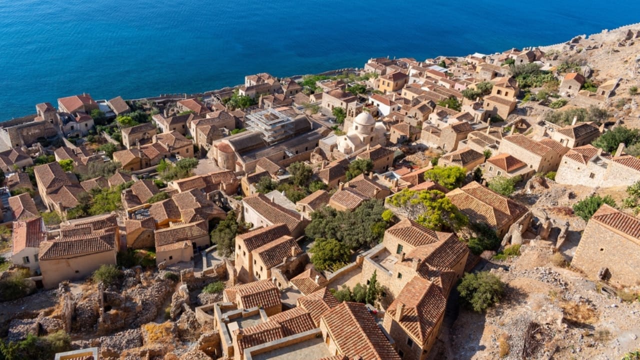 Avoid the Crowds in These 13 Charming Greek Cities 6 Avoid the Crowds in These 13 Charming Greek Cities - monemvasia greece ss2044429949