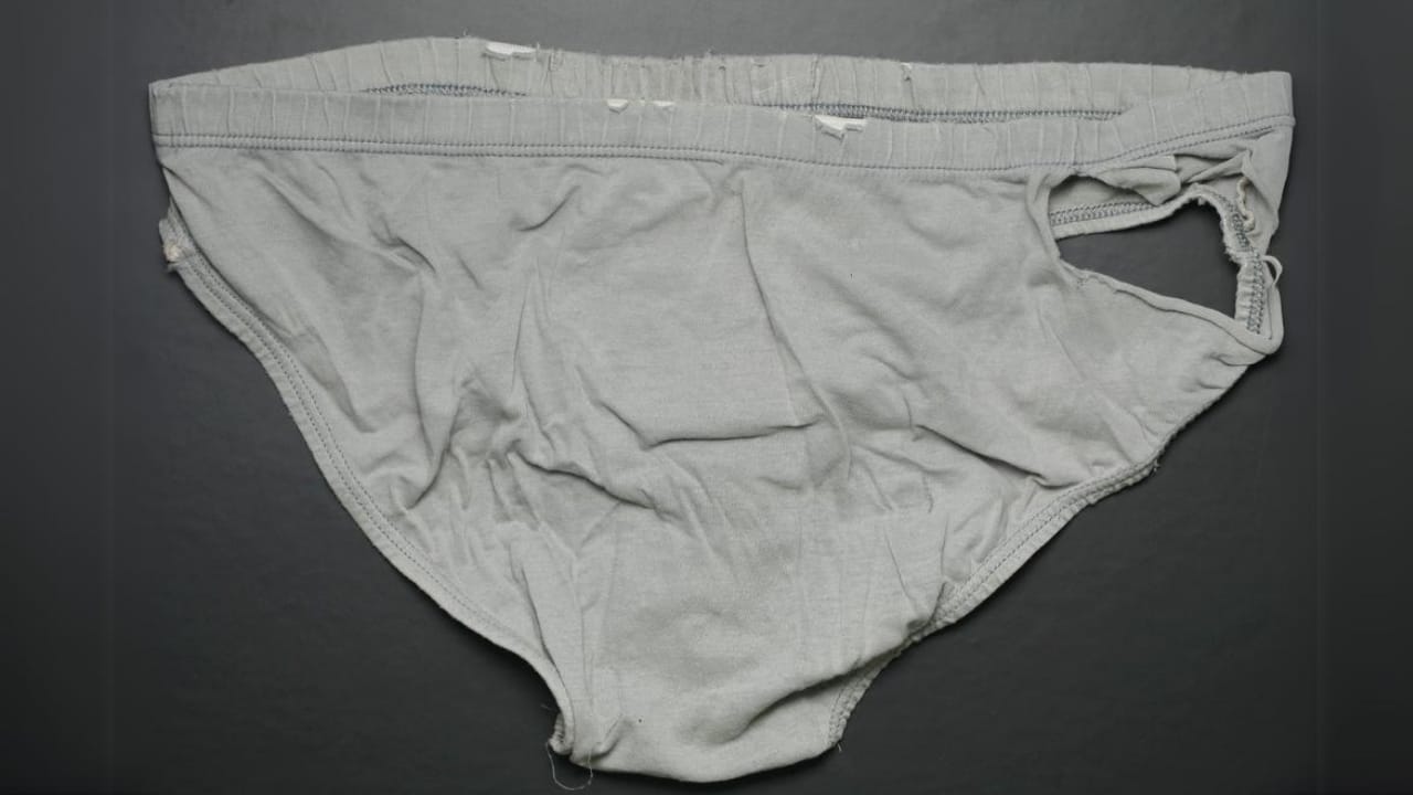 16 Space-Wasting Closet Items to Throw Out Right Now 10 16 Space-Wasting Closet Items to Throw Out Right Now - old and tear man underwear ss433659835