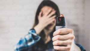 Urban Survival Kit: 16 Non-Lethal Essentials for Modern Self-Defense 1 Urban Survival Kit: 16 Non-Lethal Essentials for Modern Self-Defense - pepper spray with girl ss1569142507