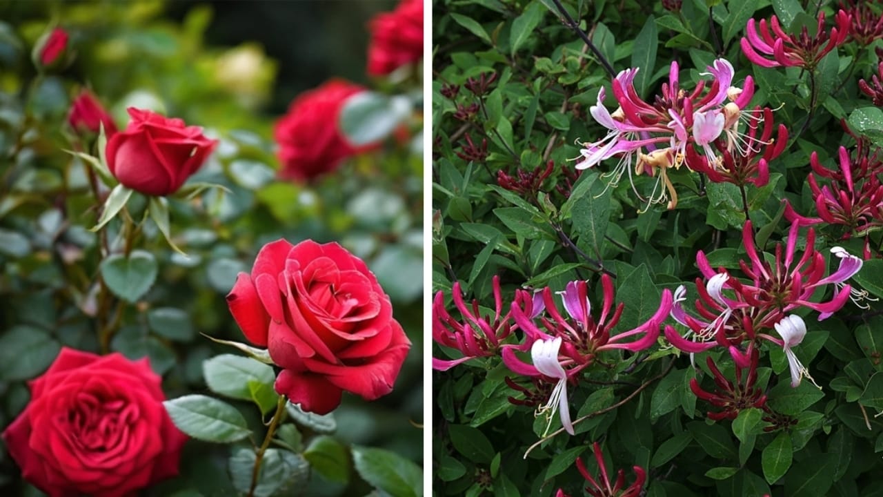From January to December: The Meaning of Your Birth Flowers - roses and honeysuckle ss24675147212484233201