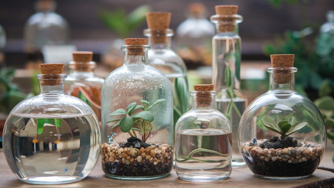 15 Creative Terrarium Ideas to Spark Your Love for Gardening 12 15 Creative Terrarium Ideas to Spark Your Love for Gardening - sealed glass bottle Terrarium a 1