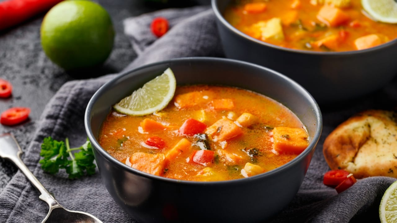 23 No-Fuss Dinner Recipes When You Don’t Want to Overthink It 23 23 No-Fuss Dinner Recipes When You Don’t Want to Overthink It - sweet potato soup dp433700646