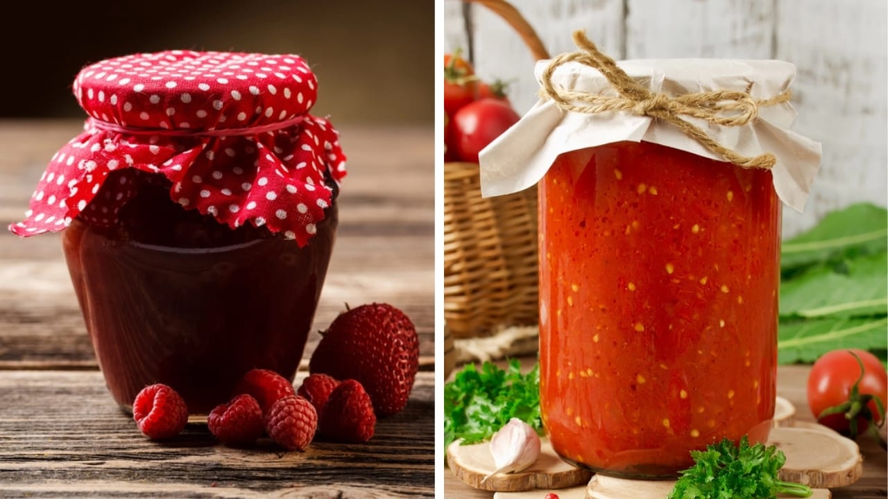 Water Bath vs. Pressure Canning: Choosing the Right Method for Every Recipe 2 Water Bath vs. Pressure Canning: Choosing the Right Method for Every Recipe - water bath jam and tomato saucedp3049580987411602