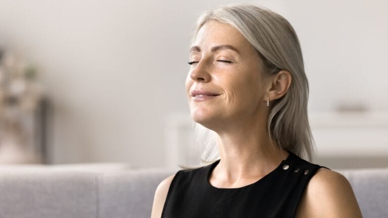 18 Simple Ways to Keep Your Home Smelling Fresh & Inviting 5 18 Simple Ways to Keep Your Home Smelling Fresh & Inviting - woman smelling air ss2507393627