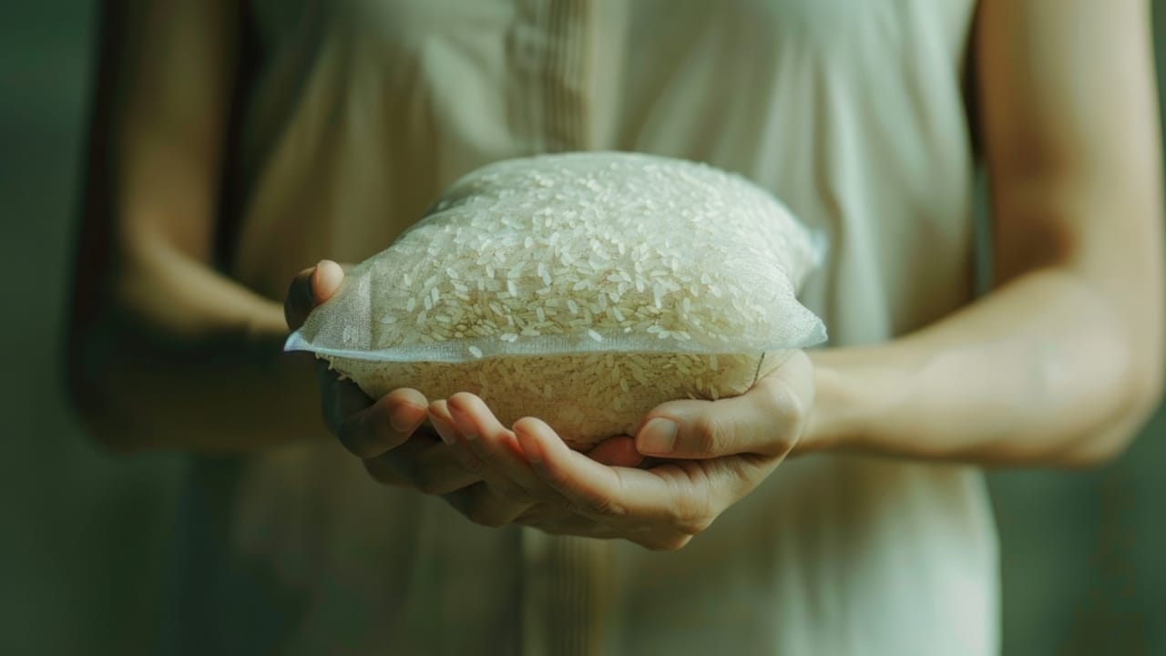 20 Skills Everyone Should Master in Uncertain Times 19 20 Skills Everyone Should Master in Uncertain Times - woman holding plastic bag of rice ss2430984439