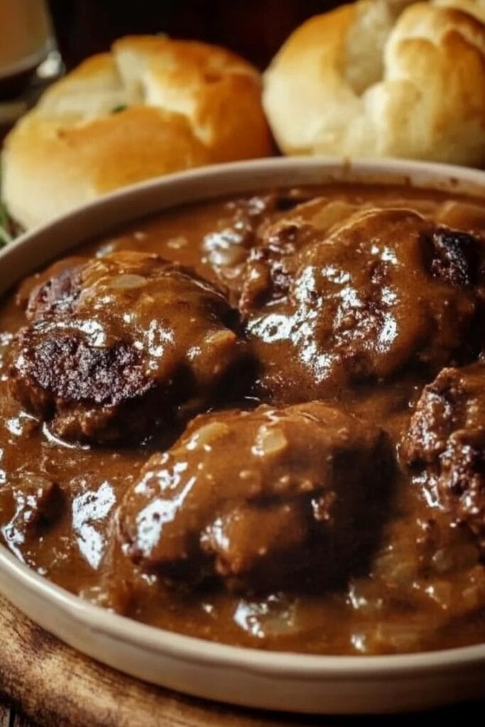 This Amish Poor Man’s Steak Recipe Is a Frugal’s Delight 2 This Amish Poor Man’s Steak Recipe Is a Frugal’s Delight - Amish Poor Mans Steak Pin