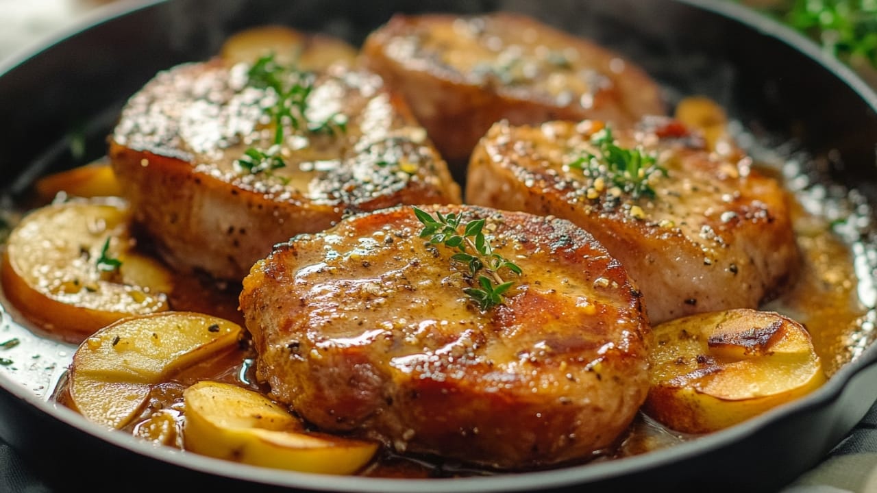 30 Healthy Dinner Recipes for Cozy Fall Nights 21 30 Healthy Dinner Recipes for Cozy Fall Nights - Apple Cider Glazed Pork