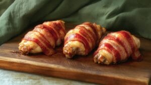 Easy Bacon-Wrapped Chicken Thighs Recipe: A Carnivore’s Delight 1 Easy Bacon-Wrapped Chicken Thighs Recipe: A Carnivore’s Delight - Bacon Wrapped Chicken Thighs