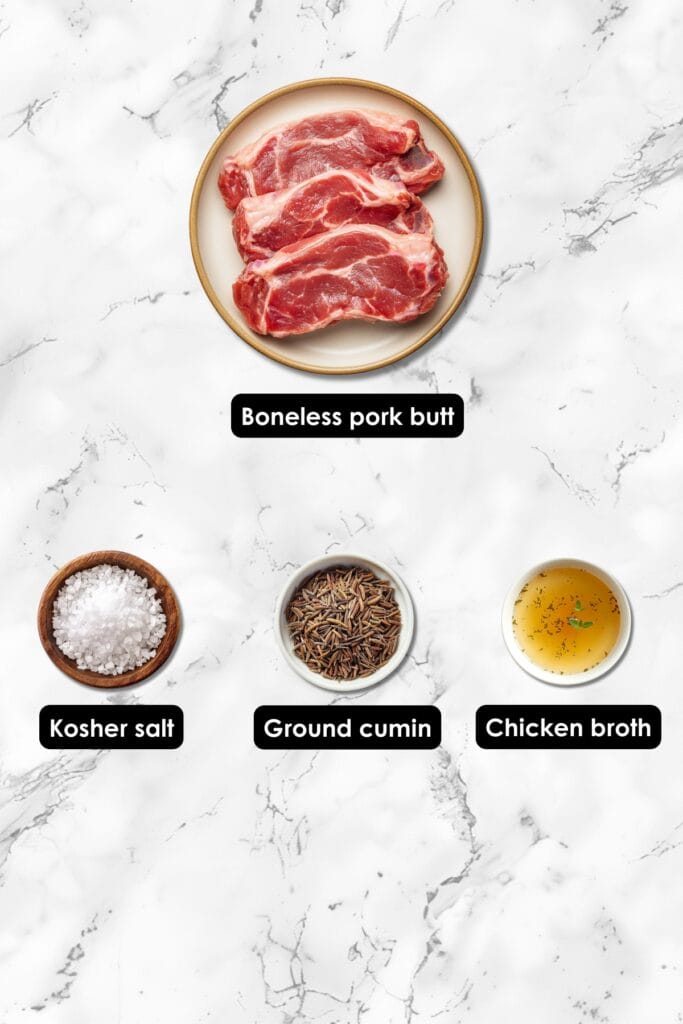 Easy Carnitas Recipe: Perfect for Carnivore Meal Prep - Carnitas Ingredients