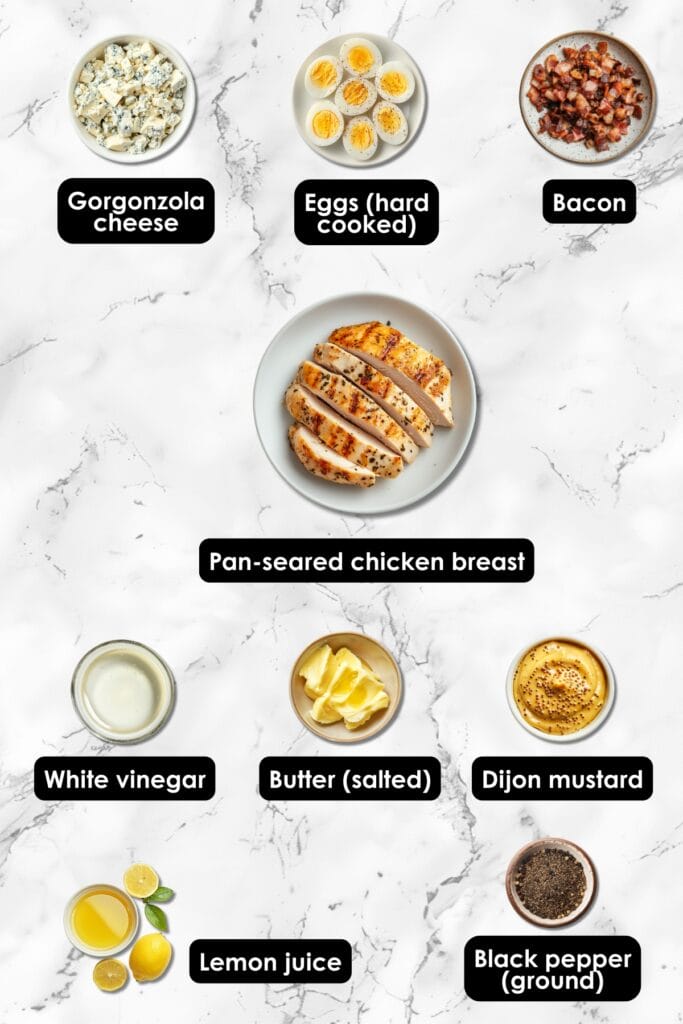 Carnivore Cobb Salad Recipe: A Protein-Packed Spin on the Classic 3 Carnivore Cobb Salad Recipe: A Protein-Packed Spin on the Classic - Carnivore Cobb Salad Ingredients