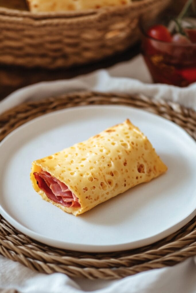 9 Carnivore-Friendly Recipes: Low-Carb Bread, Muffins, Tortillas, and More 9 9 Carnivore-Friendly Recipes: Low-Carb Bread, Muffins, Tortillas, and More - Cheese Wrap Pin