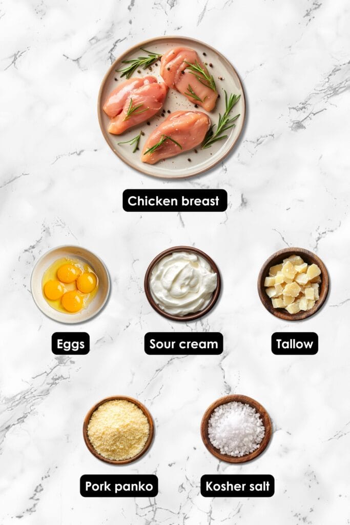 Crispy Carnivore Chicken Nuggets: A Protein-Packed Favorite 3 Crispy Carnivore Chicken Nuggets: A Protein-Packed Favorite - Chicken Nuggets Ingredients