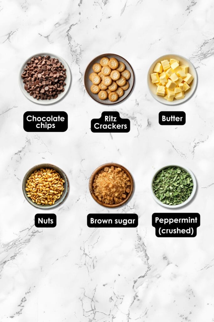 The Holiday Treat You’ll Crave All Season: Chocolate Toffee Crack 3 The Holiday Treat You’ll Crave All Season: Chocolate Toffee Crack - Chocolate Toffee Crack Ingredients