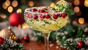 Christmas Cocktails Get a Refresh with the Mistletoe Margarita 1 Christmas Cocktails Get a Refresh with the Mistletoe Margarita - Christmas Mistletoe Margarita 1